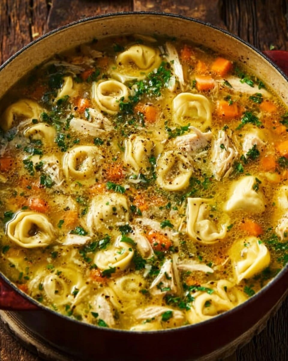 Chicken Tortellini Soup Recipe