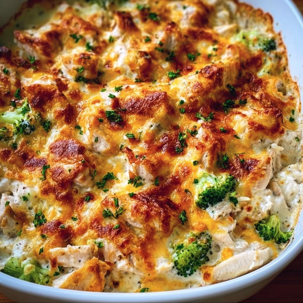 Creamy Low Carb Chicken Casserole