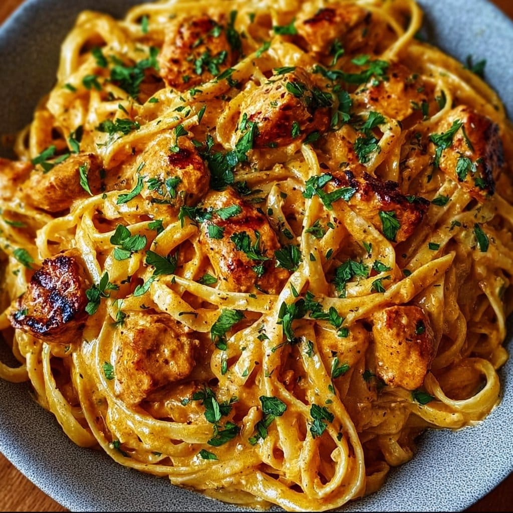 Irresistibly Easy Cowboy Butter Chicken Linguine in 30 Minutes