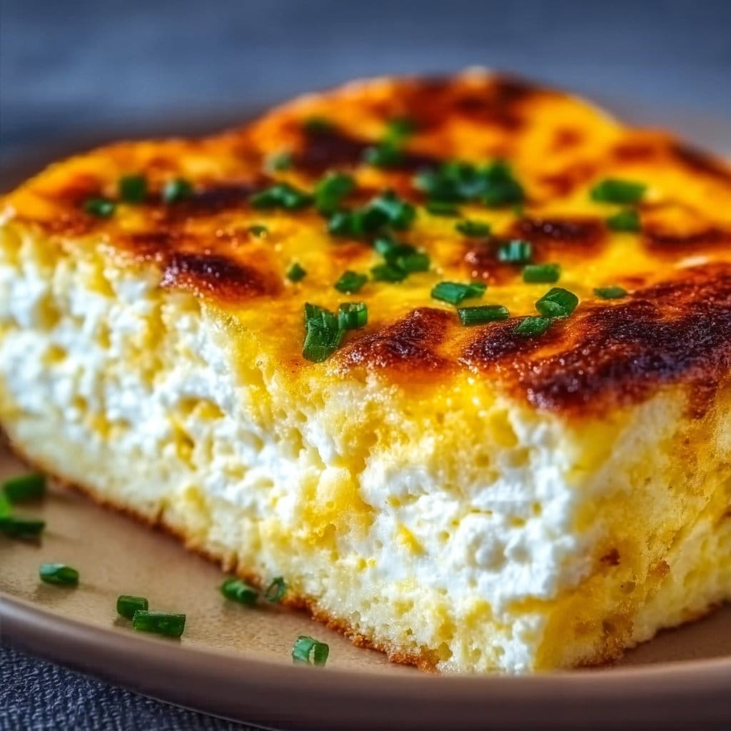 Cottage Cheese Egg Bake Casserole