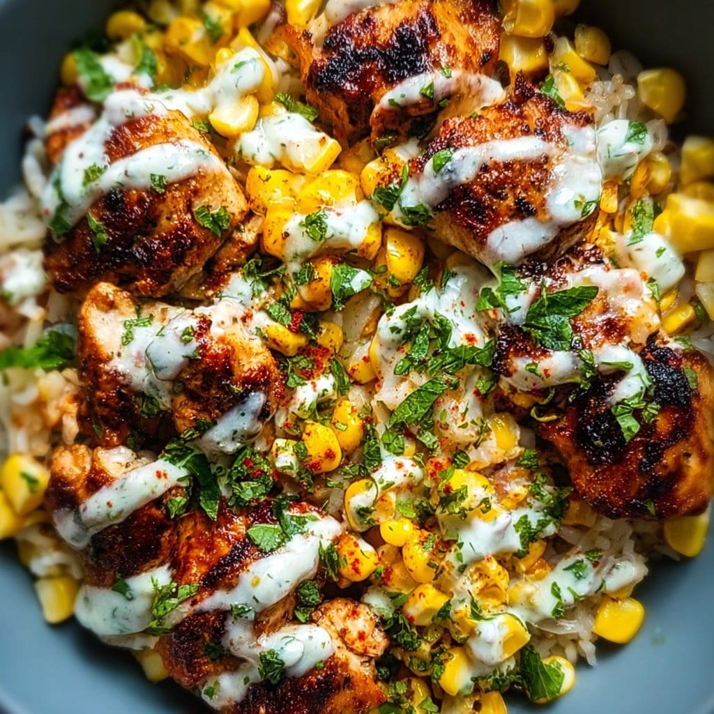 Tasty Street Corn Chicken Bowl - Alright with Me