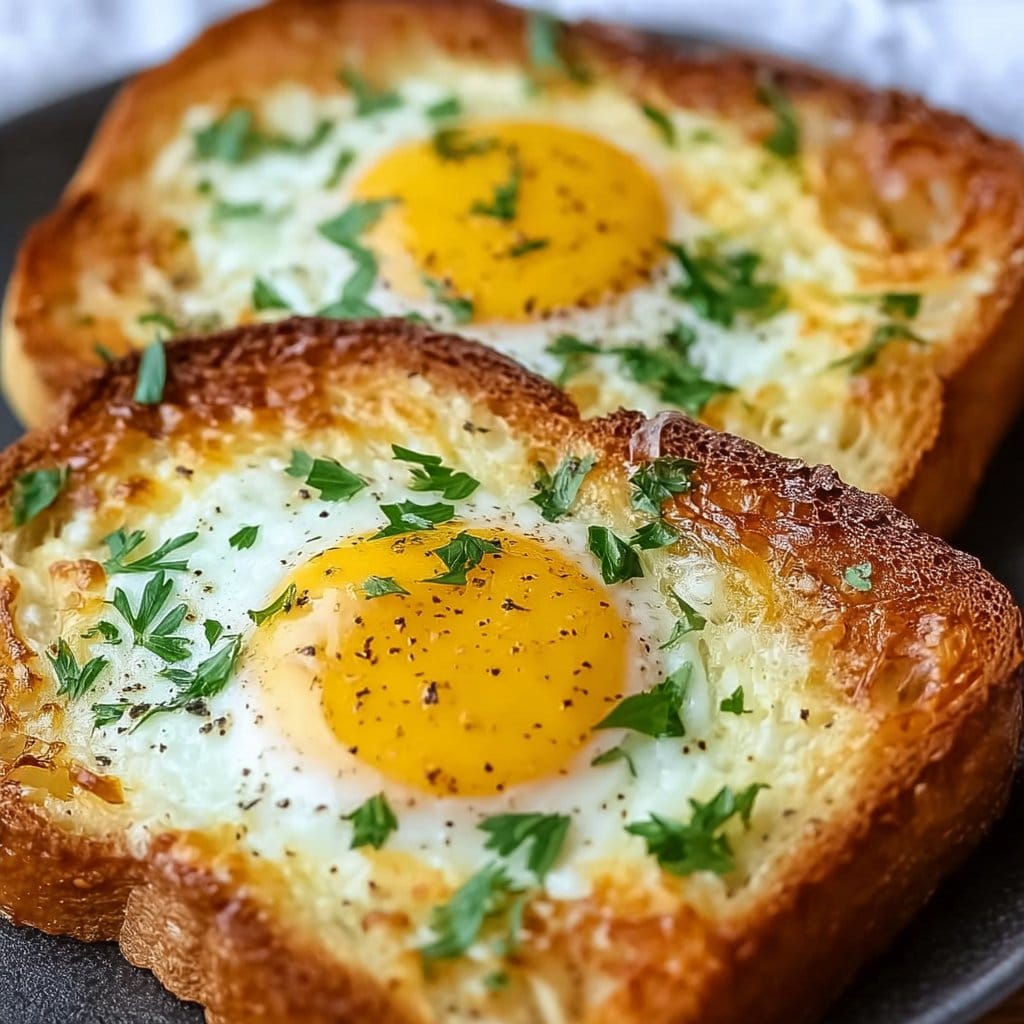 Air Fryer Egg and Cheese Toast