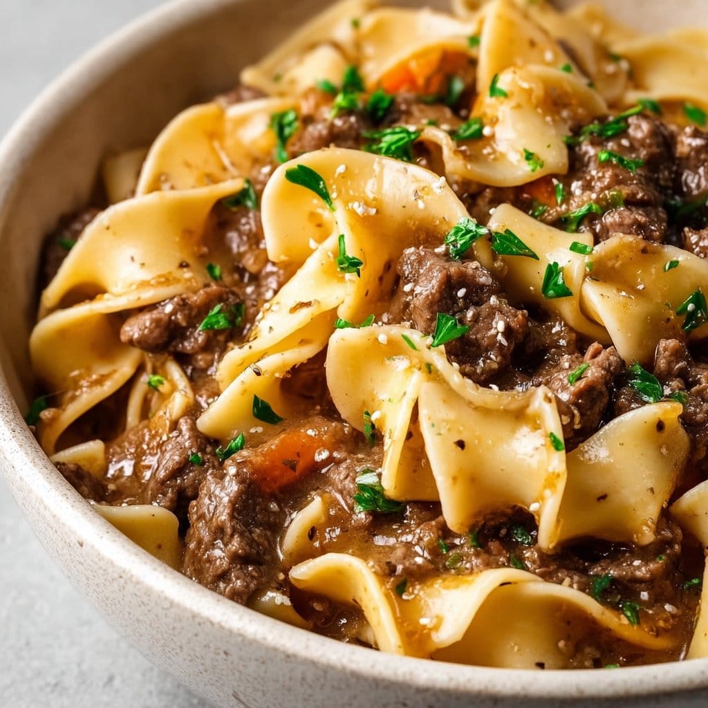 Easy Beef and Noodles Recipe