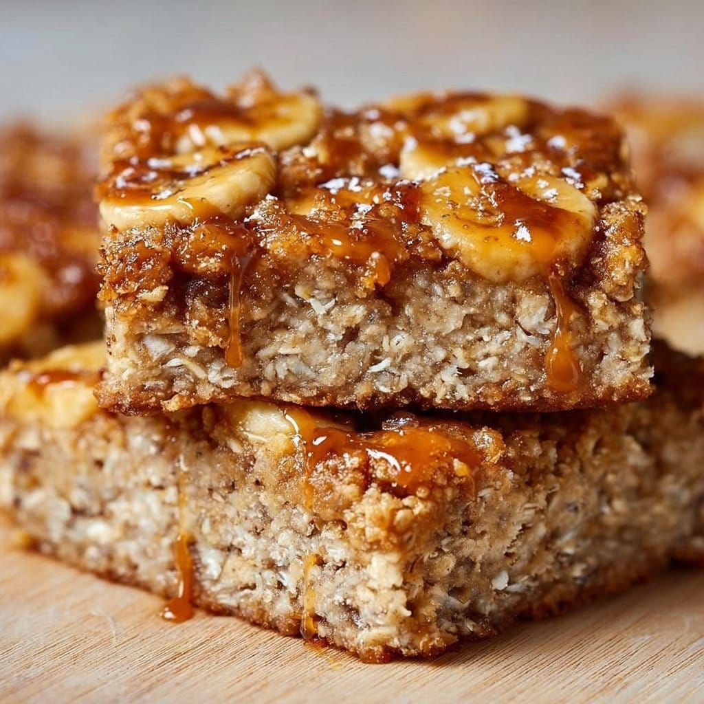 Banana Oatmeal Bars