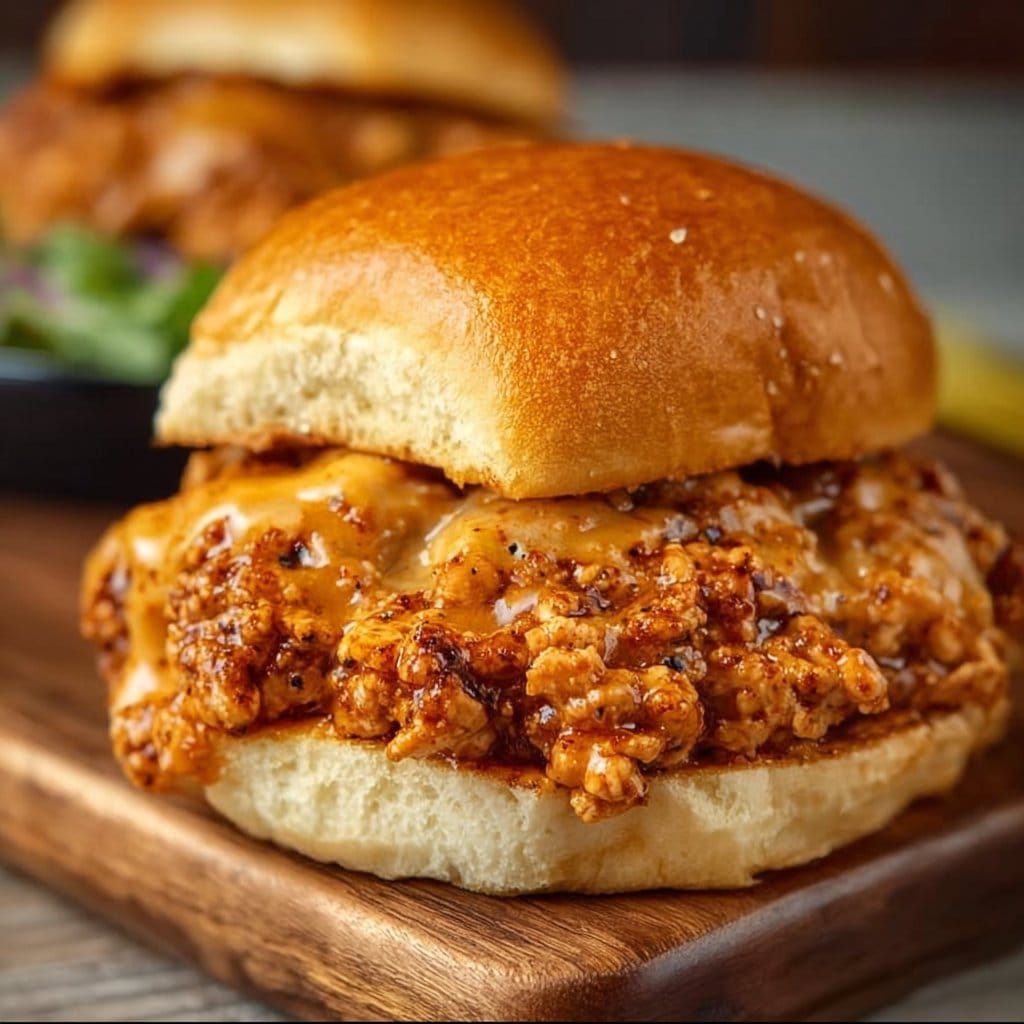 Cajun Chicken Sloppy Joes