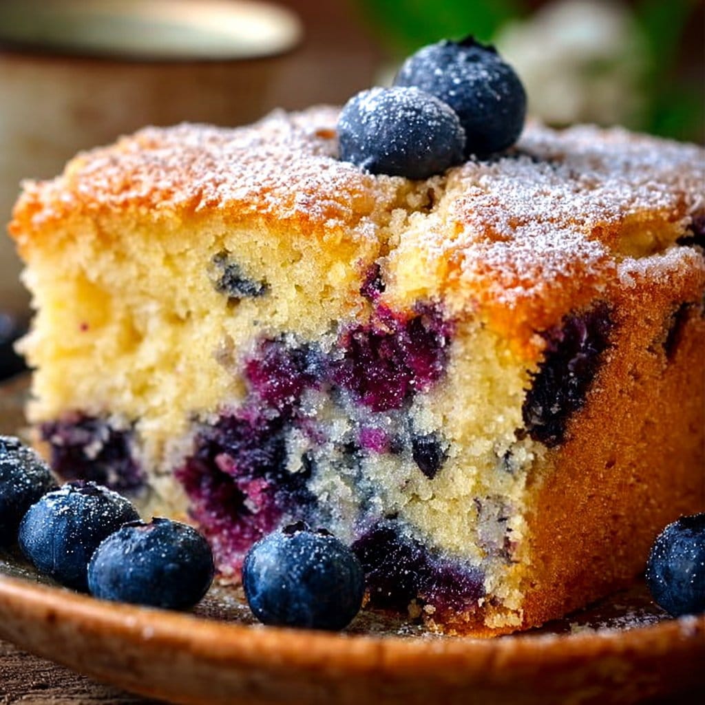 Blueberry Breakfast Cake