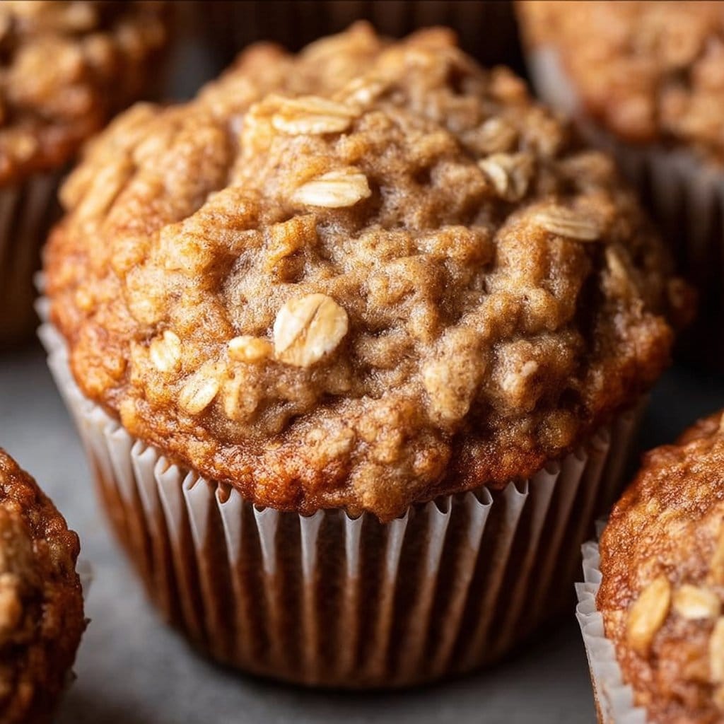 Banana Oatmeal Muffins