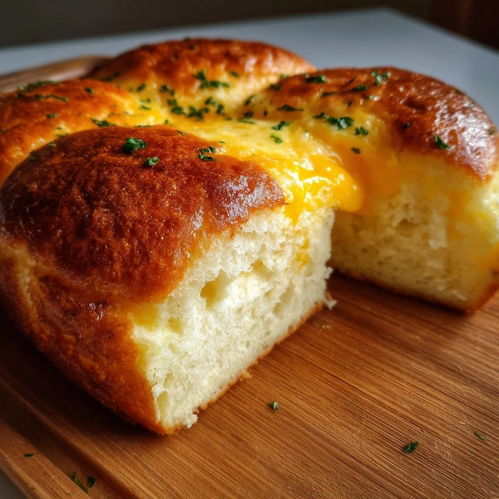 Cheese Egg Cloud Keto Bread recipe showcasing fluffy, low-carb bread.