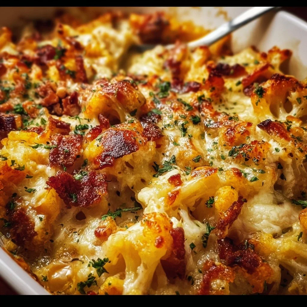 Delicious Crazy Good Casserole dish served on a rustic table