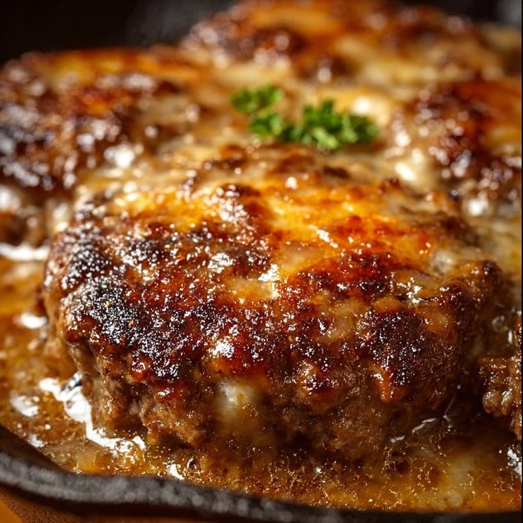 Amish Hamburger Steak Bake