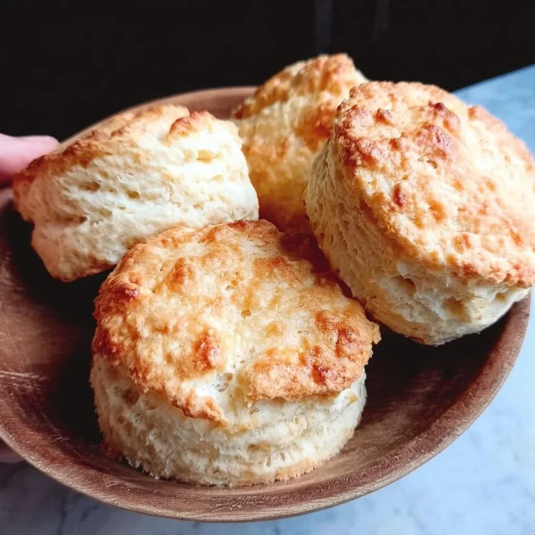Freshly baked gluten free biscuits on a wooden table