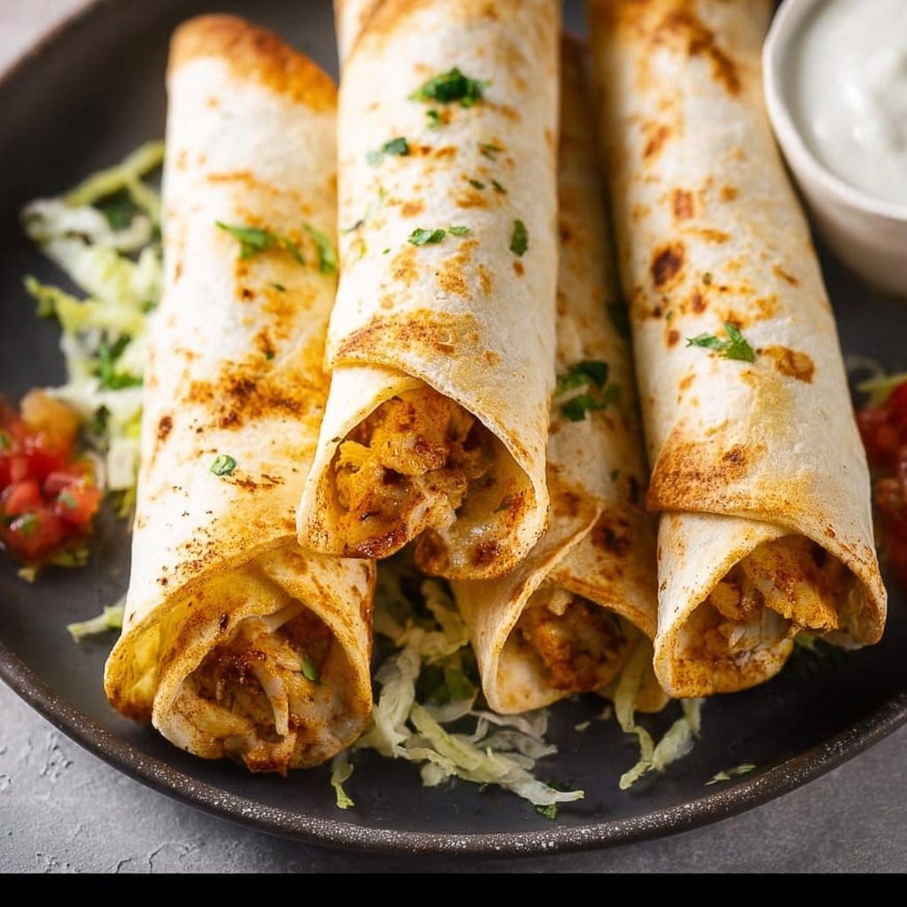 Easy Gluten-Free Chicken Taquitos Recipe