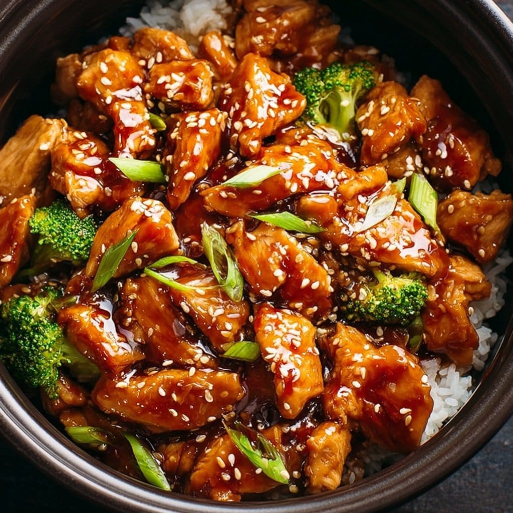 Dump and Go Crockpot Teriyaki Chicken