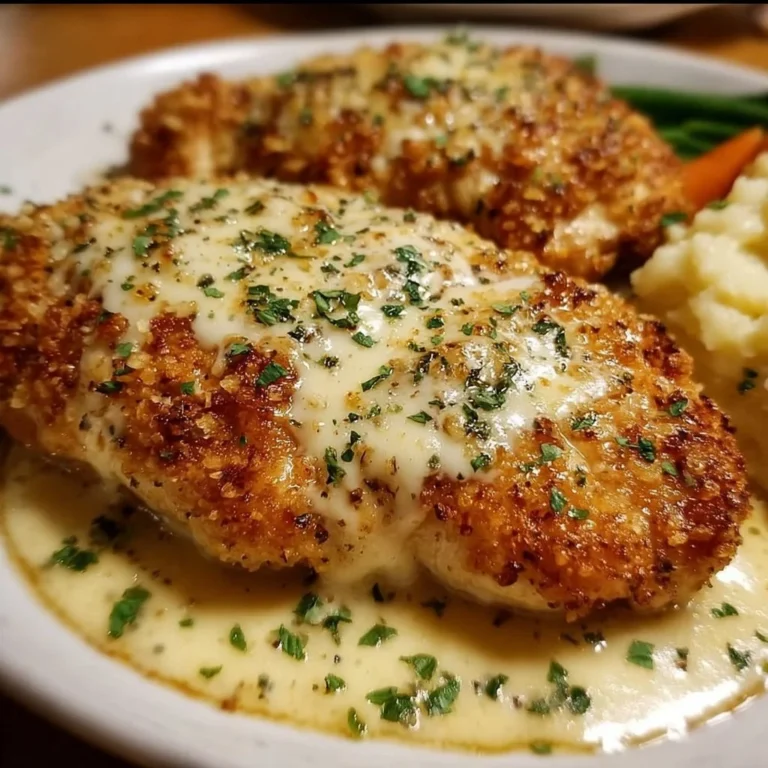 Delicious Parmesan Chicken dish from Longhorn Steakhouse served with sides