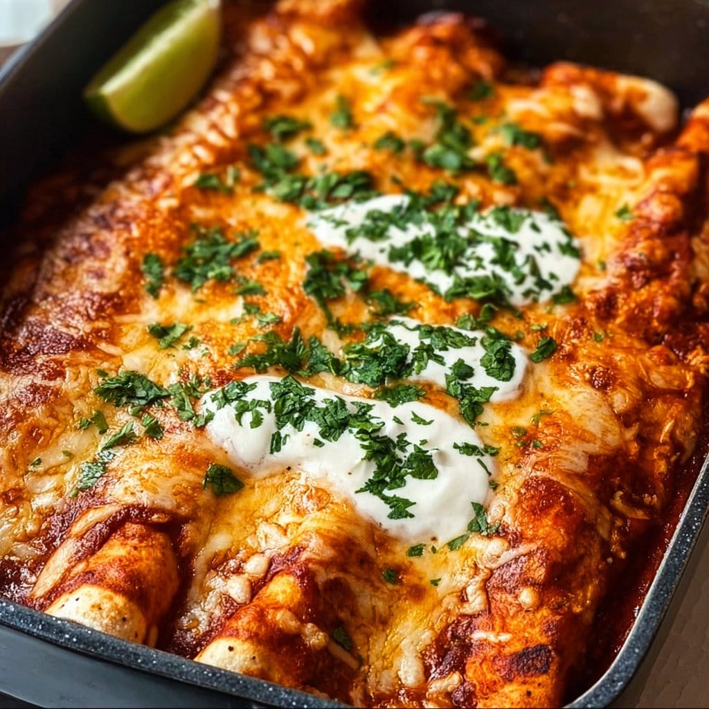 Ultimate Quick and Easy Chicken Enchiladas
