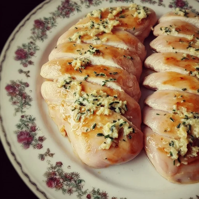 Juicy melt in your mouth chicken breast served with herbs and spices