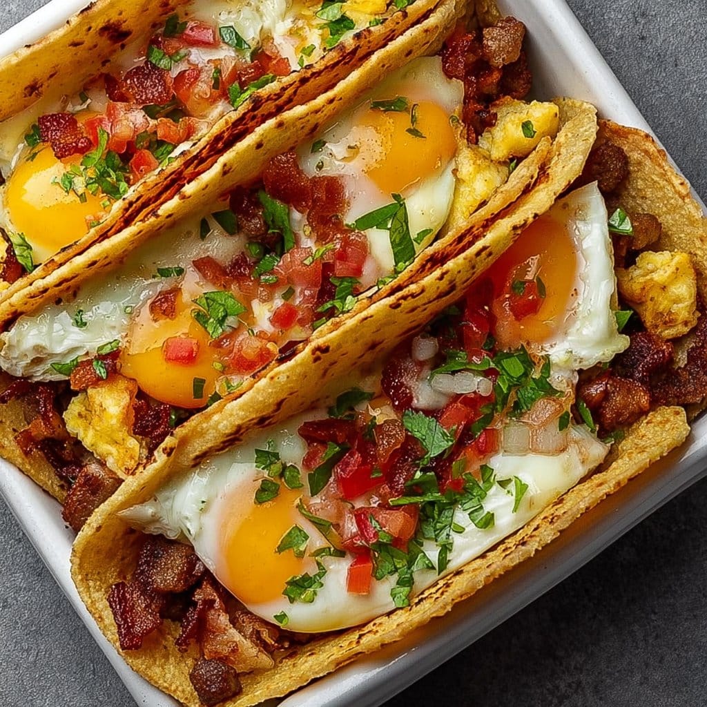 Tasty Baked Breakfast Tacos
