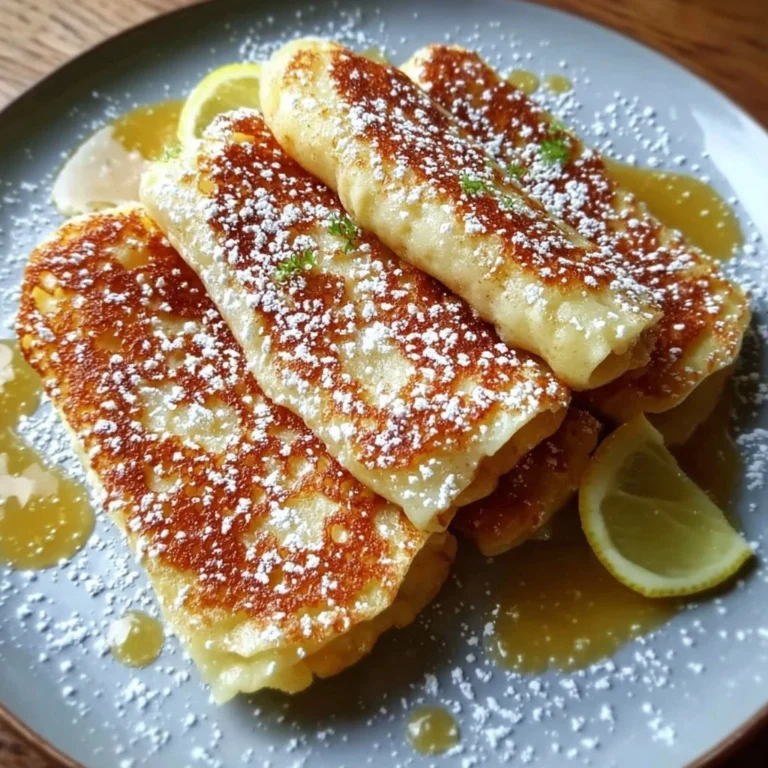 Delicious quick and fluffy apple crepes served with maple syrup and apples