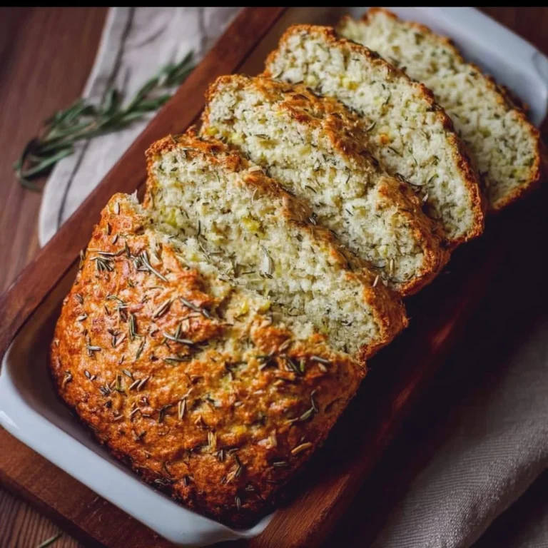 Homemade savory almond flour bread, perfect for gluten-free diets.