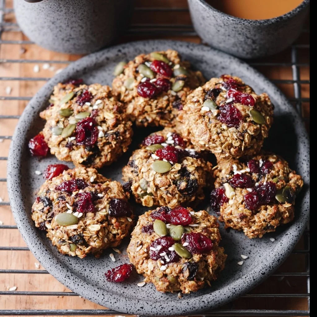 Delicious superfood breakfast cookies packed with nutrition and flavor.