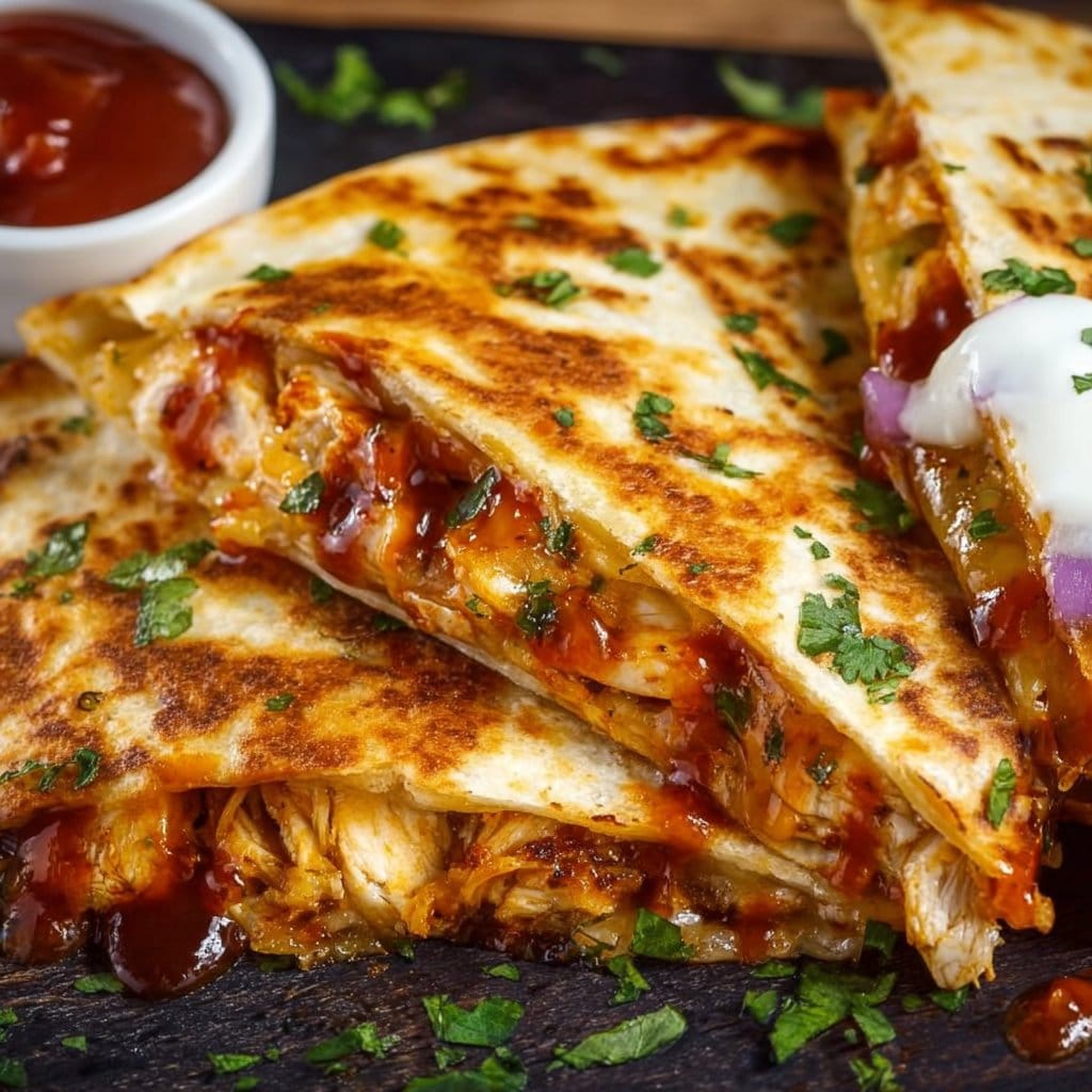 BBQ Chicken Quesadillas – The Perfect Easy Dinner Idea