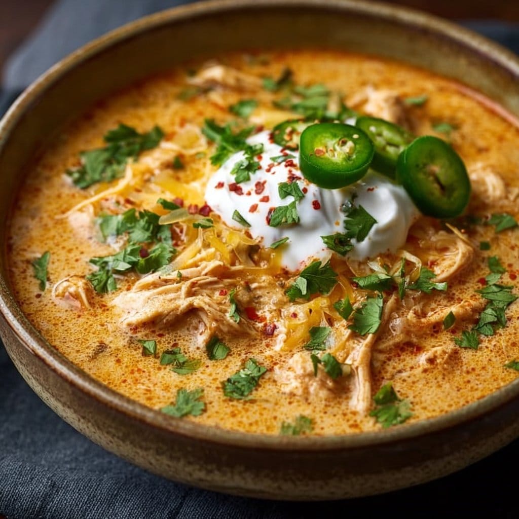 Creamy Chicken Enchilada Soup