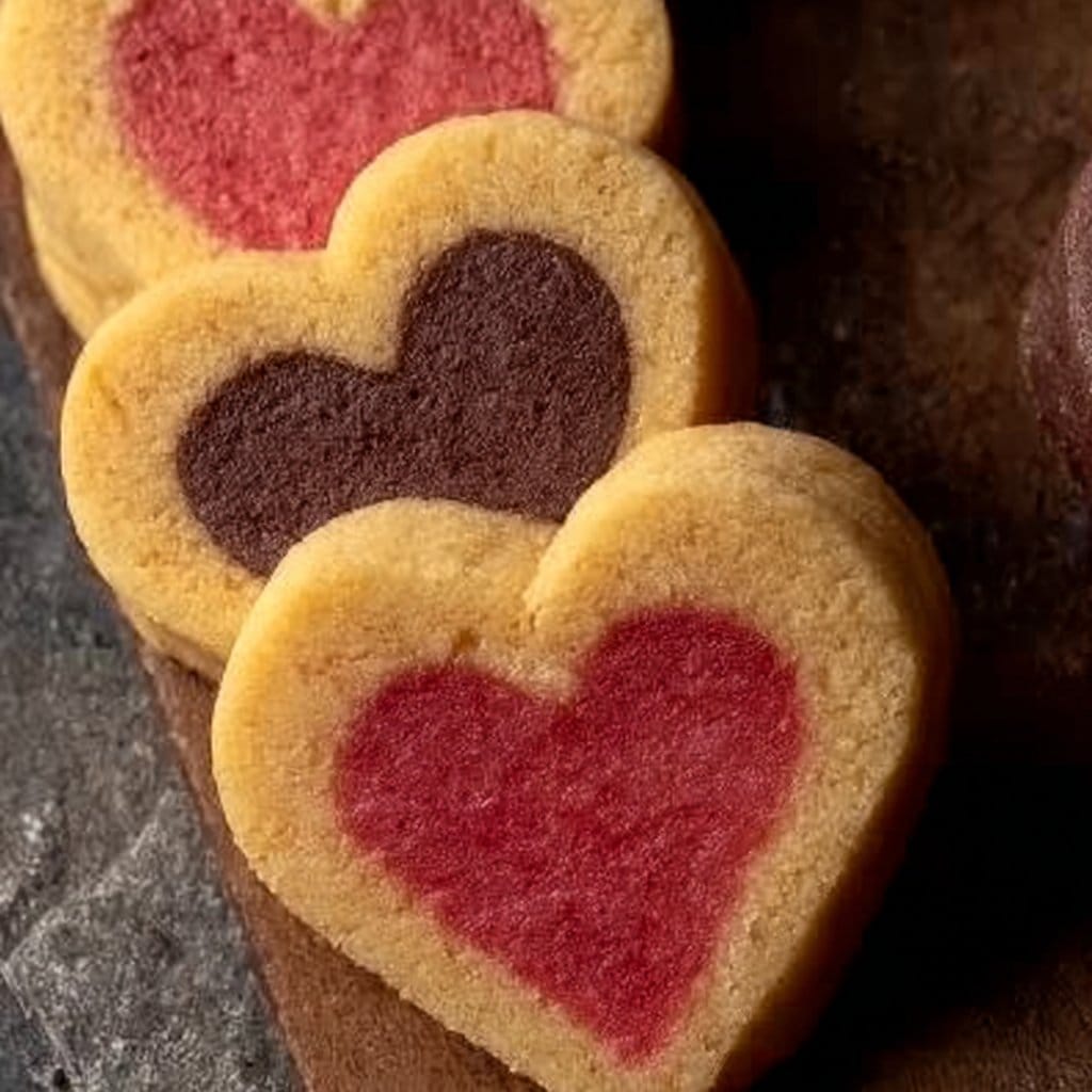 Heart Slice and Bake Cookies