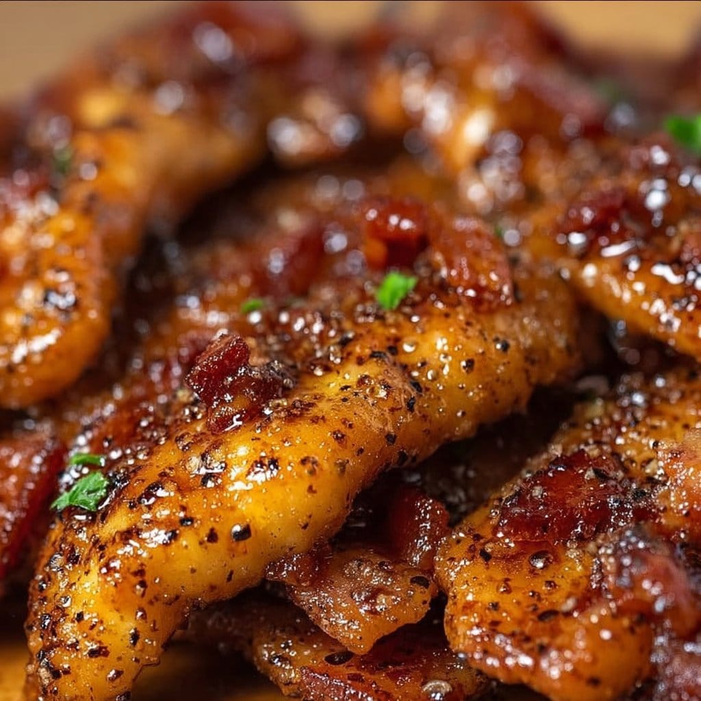 Bacon Brown Sugar Chicken Tenders
