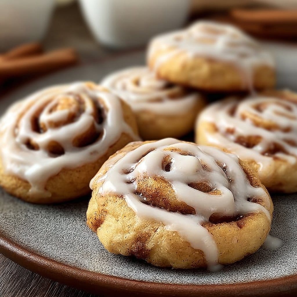 Cinnamon Roll Cookies