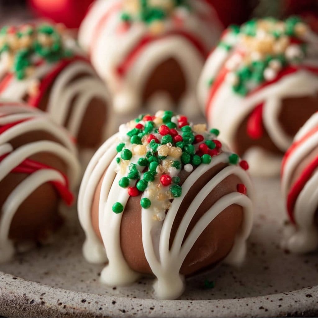 Little Debbie Christmas Tree Cake Truffles