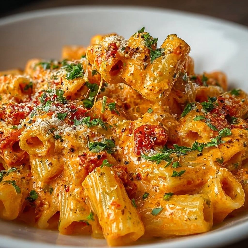 Creamy Tomato Garlic Pasta