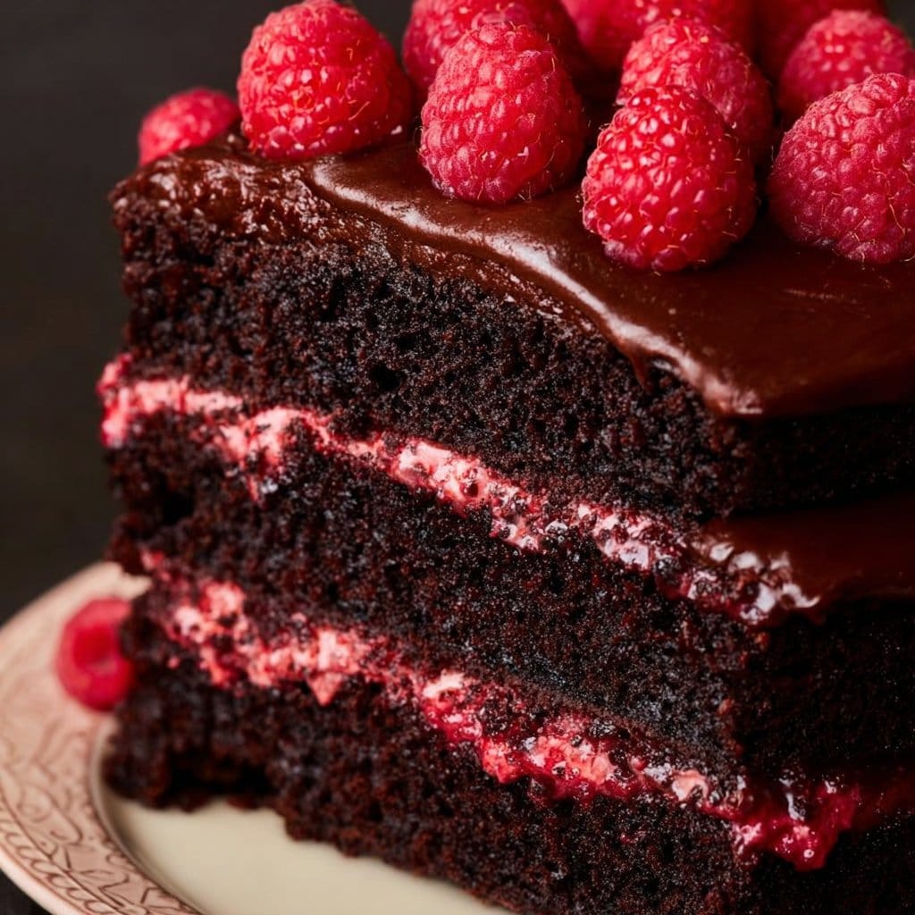 Chocolate Raspberry Cake