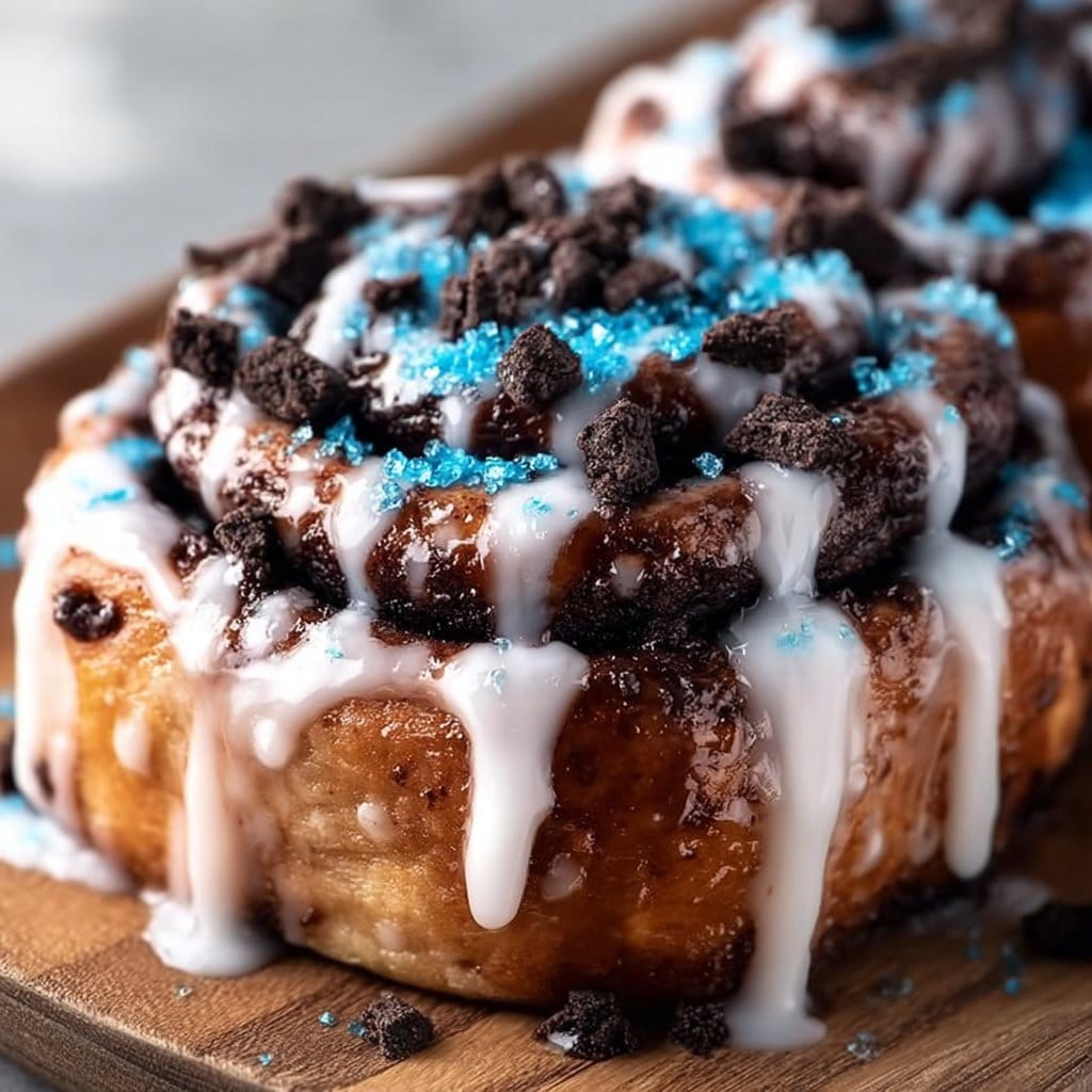 Chocolate Cookie Cinnamon Rolls