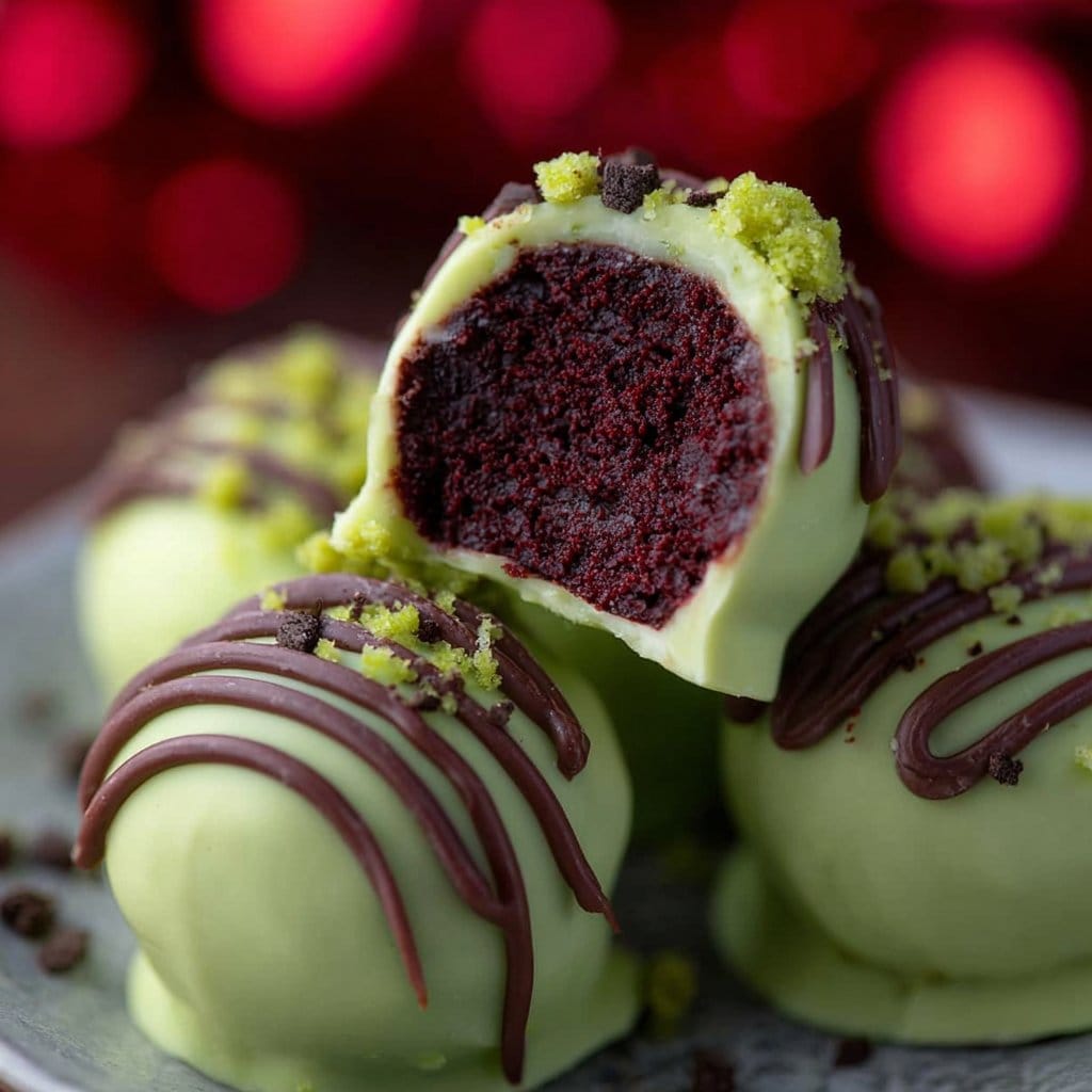 Grinch Oreo Truffles