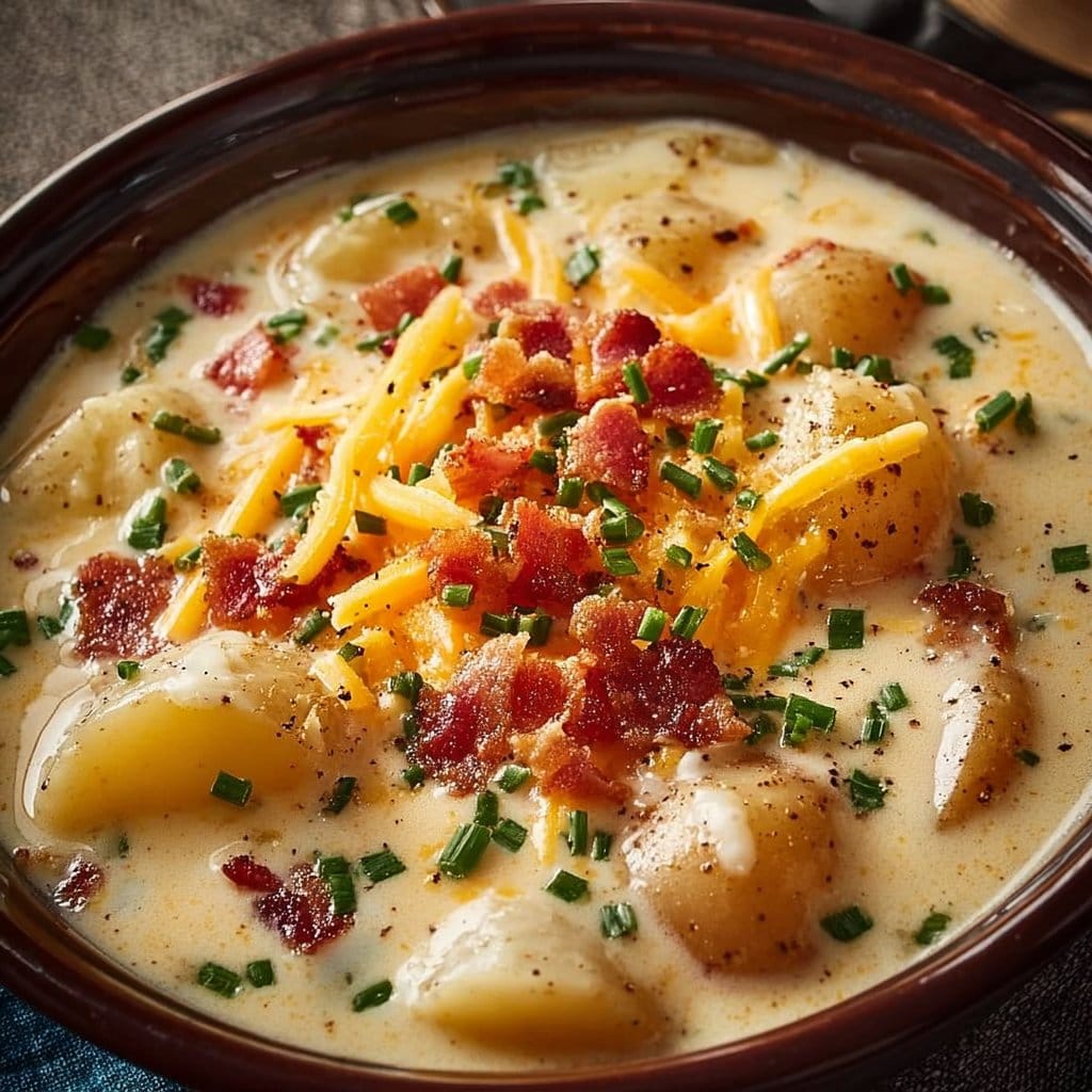 Crock Pot Crack Potato Soup