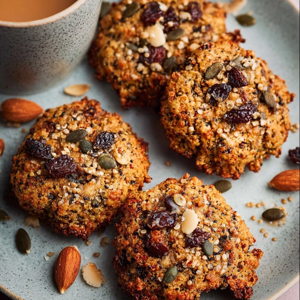 Wholesome Quinoa Breakfast Cookies