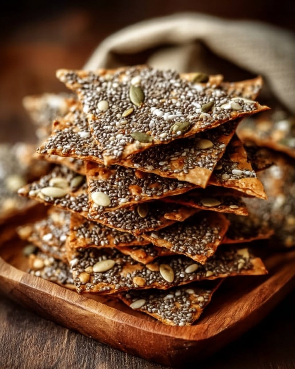Delicious Chia & Flax Seed Crackers for Guilt-Free Snacking