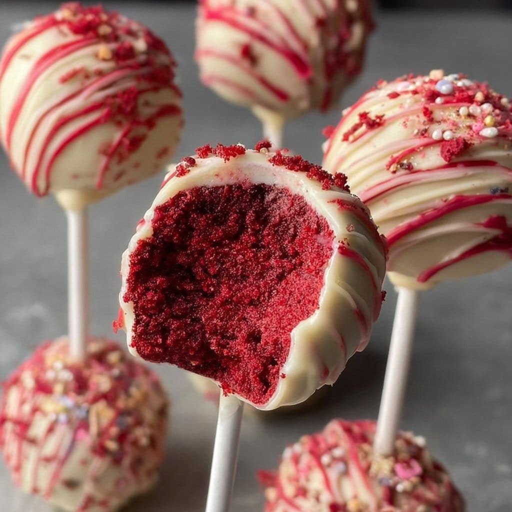 Red Velvet Cake Pops
