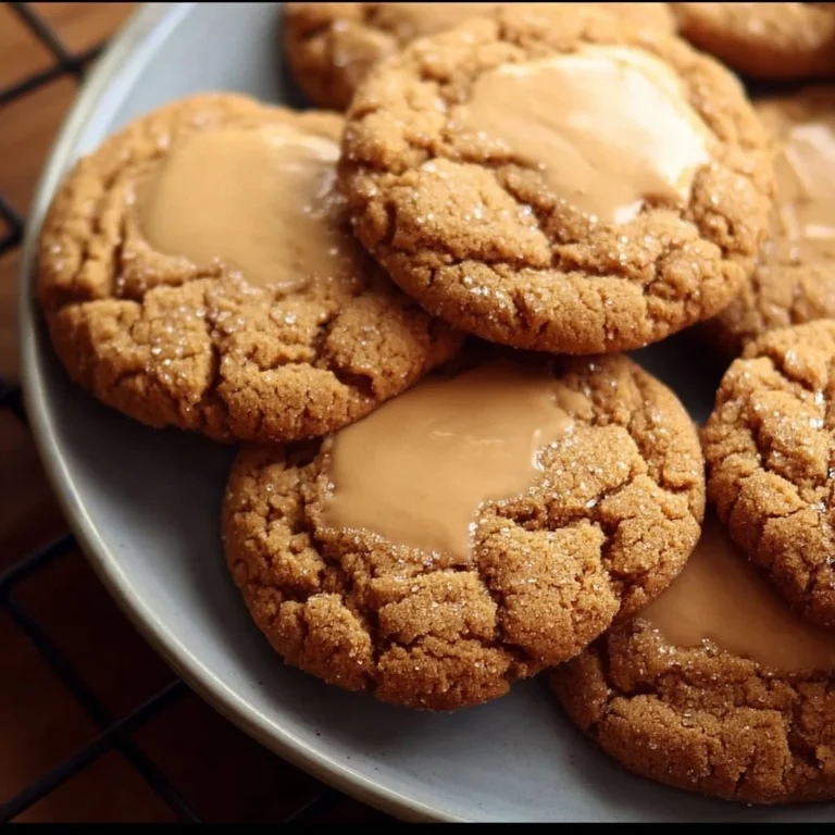 Freshly baked brown sugar maple cookies on a rustic wooden table