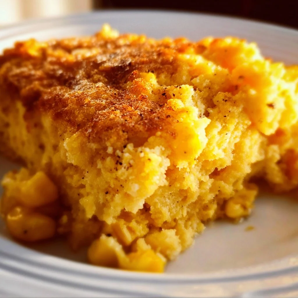 Easy gluten-free corn casserole recipe vegan and dairy-free
