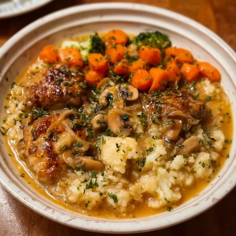 Delicious gluten free dairy free comfort dinner served on a plate