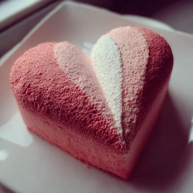Delicious Heart Cake decorated with icing, ideal for celebrations and romantic occasions.