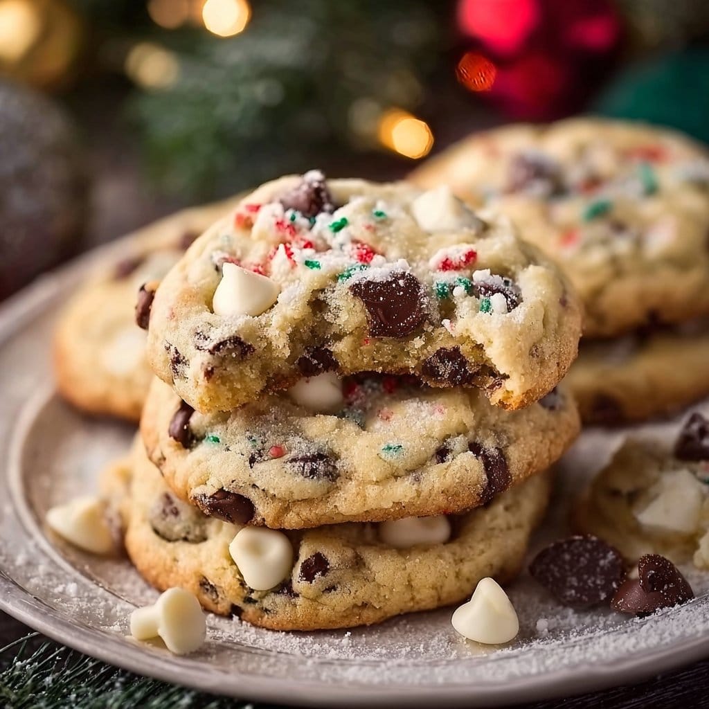 Winter Wonderland Chocolate Chip Cookies