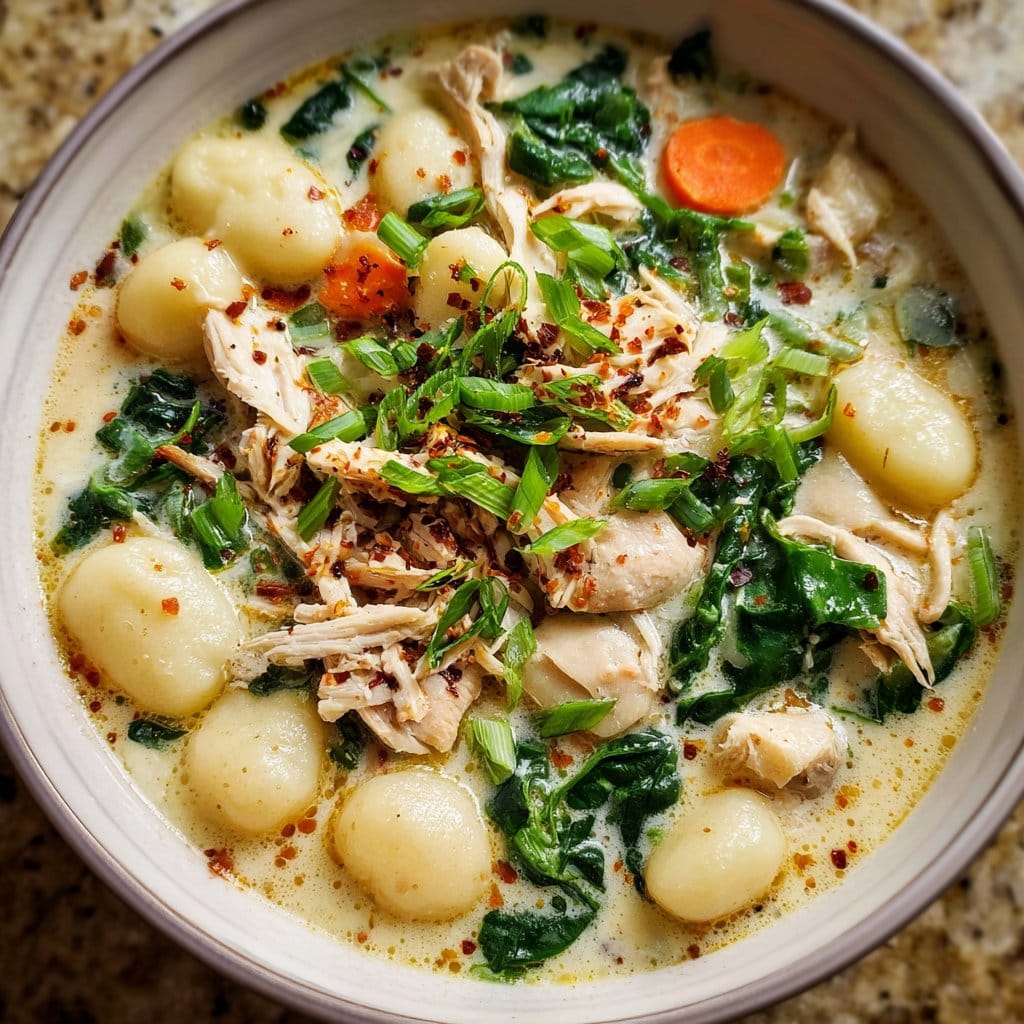 Chicken Gnocchi Soup