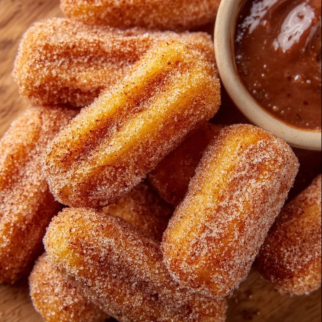 Healthy Baked Churro Bites