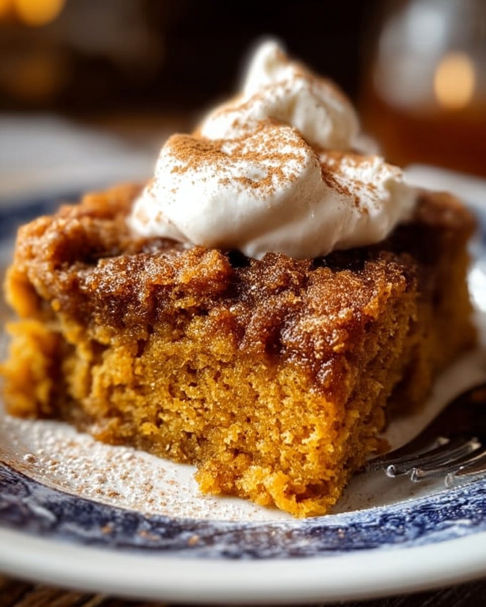 Cozy & Easy Gluten Free Pumpkin Dump Cake (Dairy-Free Option Included!)