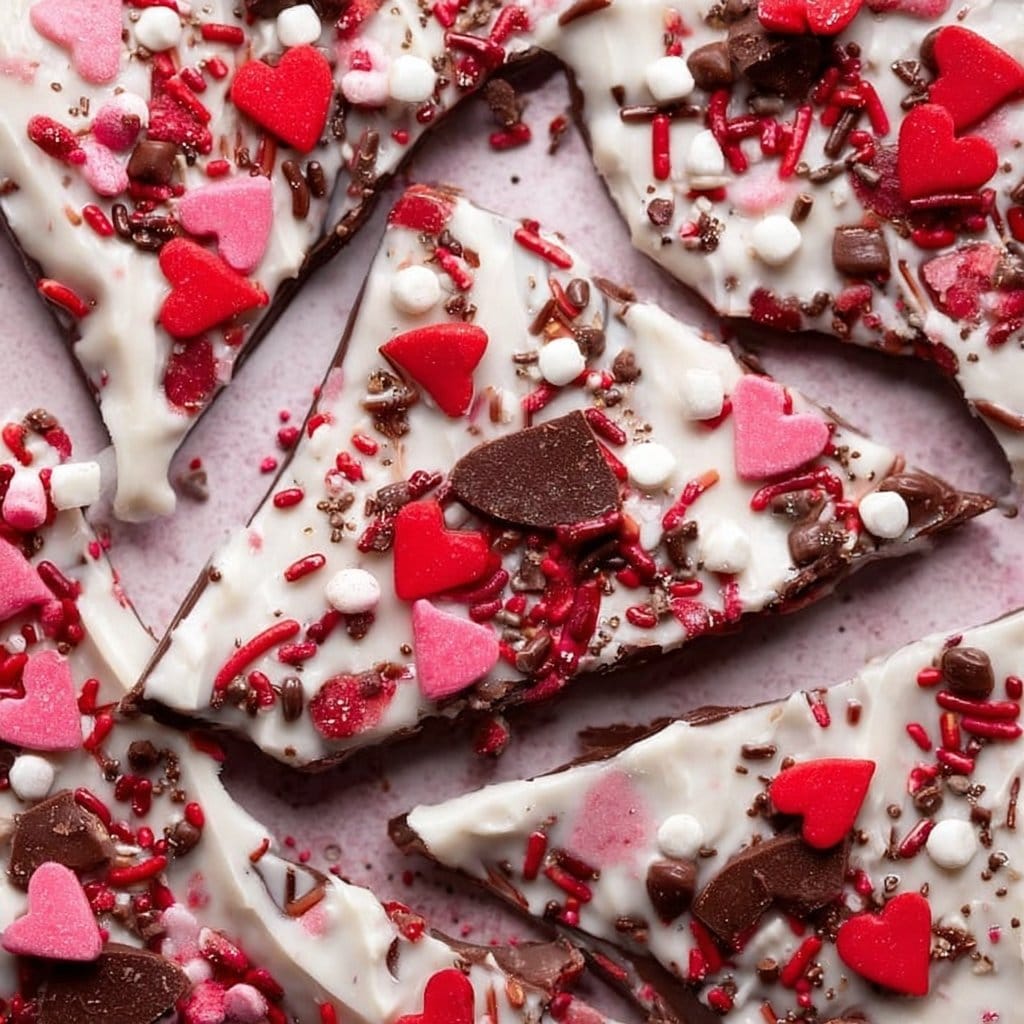 Valentine's Day Chocolate Bark