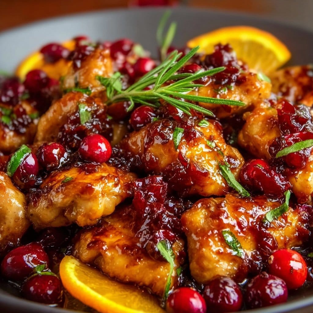 Cranberry Orange Chicken