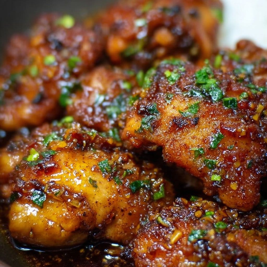 Easy Soy Garlic Chicken Thighs