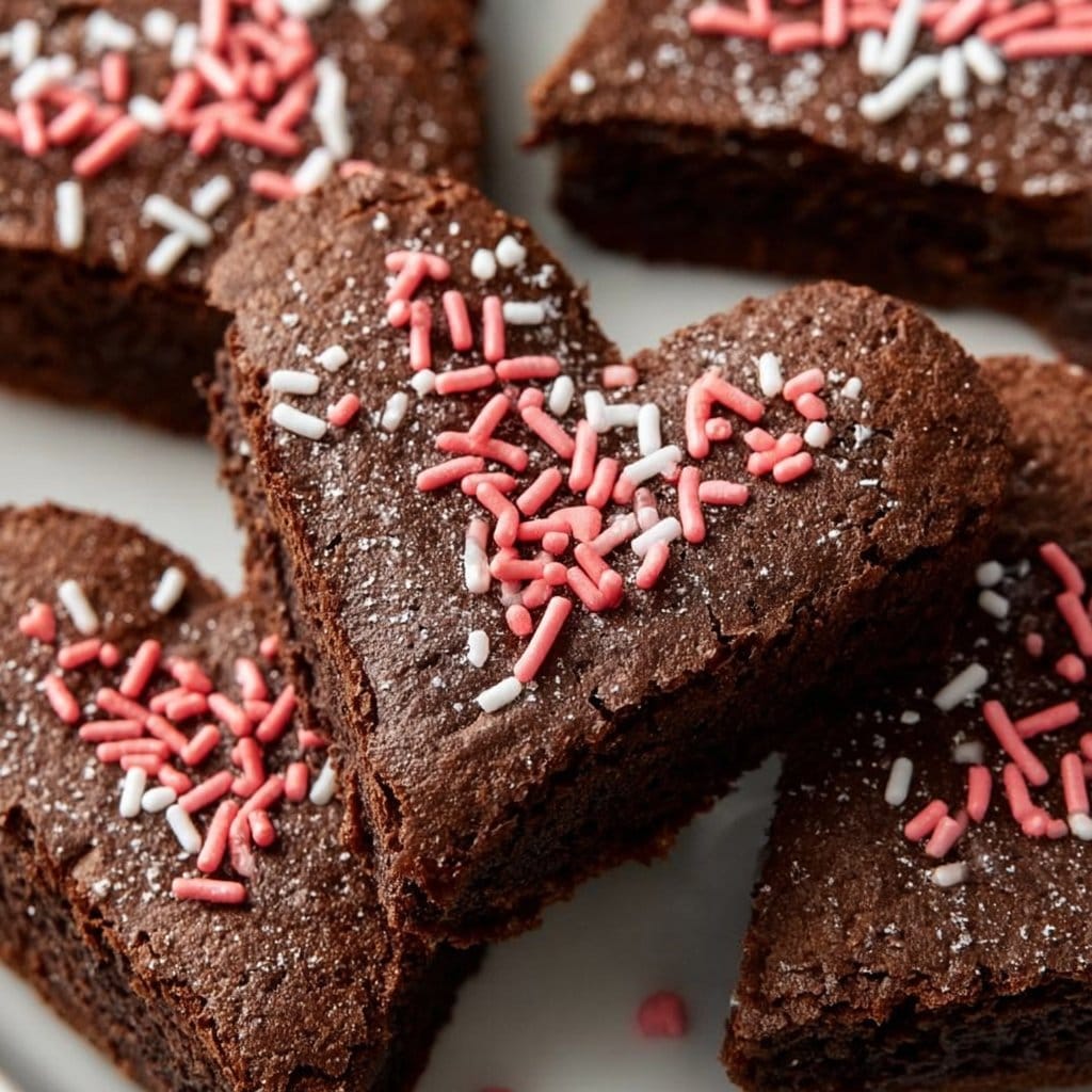 Heart-Shaped Brownies